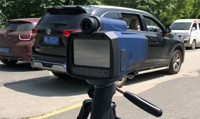 Auf Was Entfernung beginnt die Laser Speed Camera mit der Geschwindigkeitsmessung?